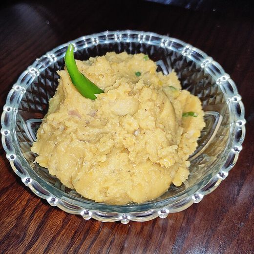 আলু ভর্তার ছবি