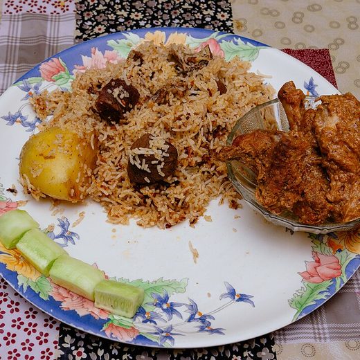 চিকেন বিরিয়ানির ছবি